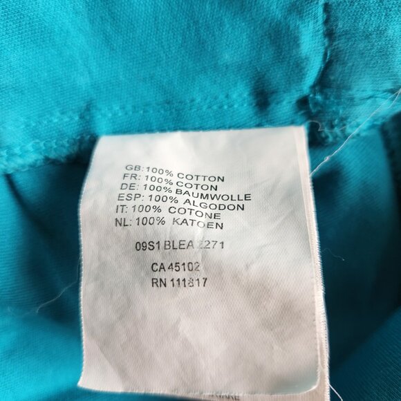 Bench Sweater Jacket Women's Large Zip Mock Neck Blue Zipper Close Pocke… - Picture 10 of 13